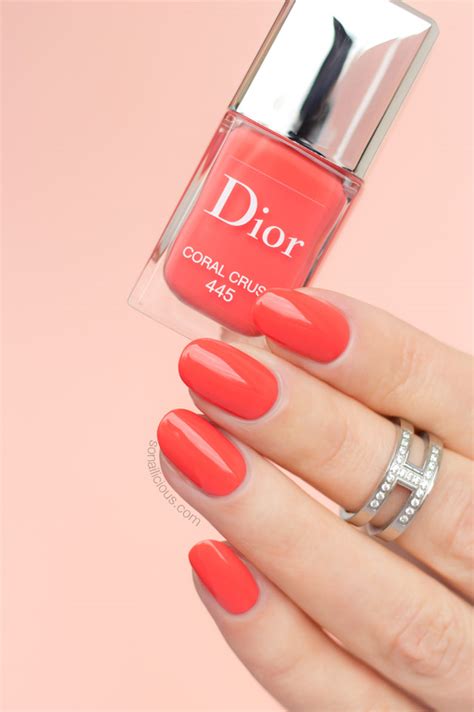 dior nail polish coral crush|dior varnish nail polish.